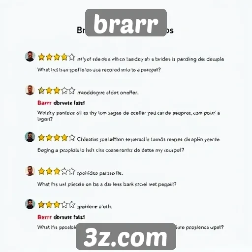 feedback dos usuários sobre o brarr